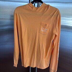 YOUTH VINEYARD VINES HOODIE, SIZE XL, ORANGE